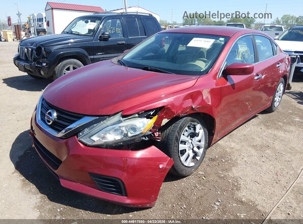 1N4AL3AP6GC171391 2016 NISSAN ALTIMA Red Widok z przodu