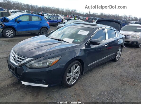 1N4AL3AP6GC193472 2016 NISSAN ALTIMA Black Առջևի ձախ երեք քառորդ տեսարան
