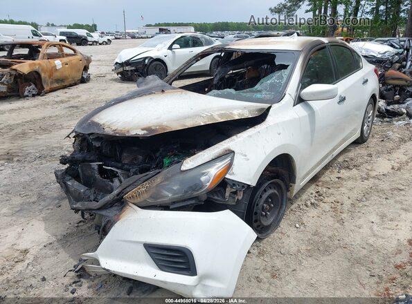 1N4AL3AP6HN359883 2017 NISSAN ALTIMA White Առջևի ձախ երեք քառորդ տեսարան