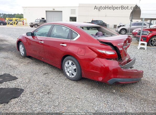 1N4AL3AP6JC473660 2018 NISSAN ALTIMA Maroon Задня ліва чверть