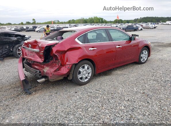 1N4AL3AP6JC473660 2018 NISSAN ALTIMA Maroon Задня права чверть