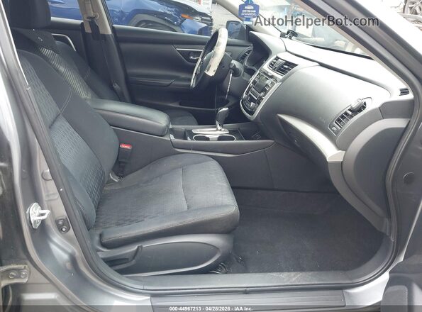 1N4AL3AP7JC270566 2018 NISSAN ALTIMA Gray წინა სალონის ხედი