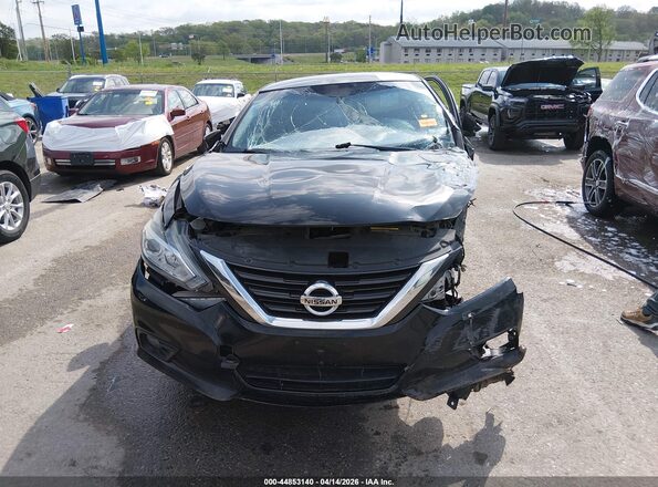 1N4AL3AP8JC153563 2018 NISSAN ALTIMA Black ხელსაწყოთა პანელის ხედი