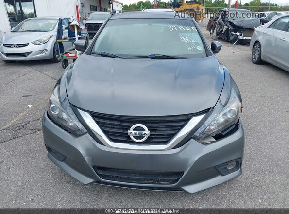 1N4AL3AP8JC174221 2018 NISSAN ALTIMA Gray Widok zestawu wskaźników