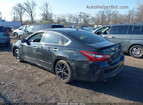 1N4AL3AP8JC257258 2018 NISSAN ALTIMA Black წინა ხედი
