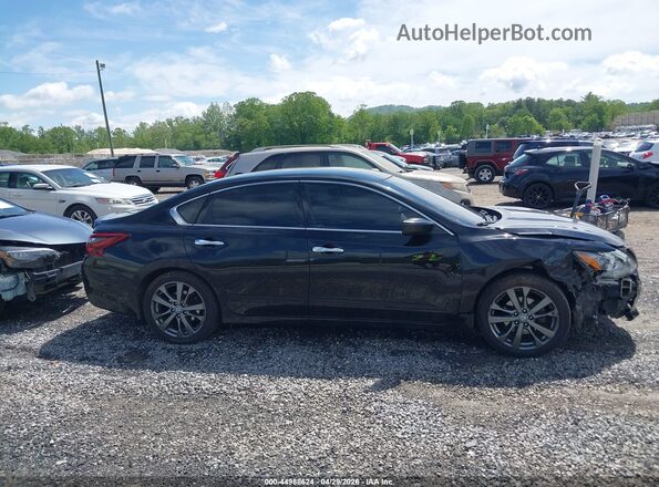 1N4AL3AP8JC277719 2018 NISSAN ALTIMA Black Widok wnętrza z tyłu