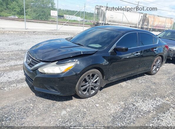 1N4AL3AP8JC277719 2018 NISSAN ALTIMA Black Przód lewy
