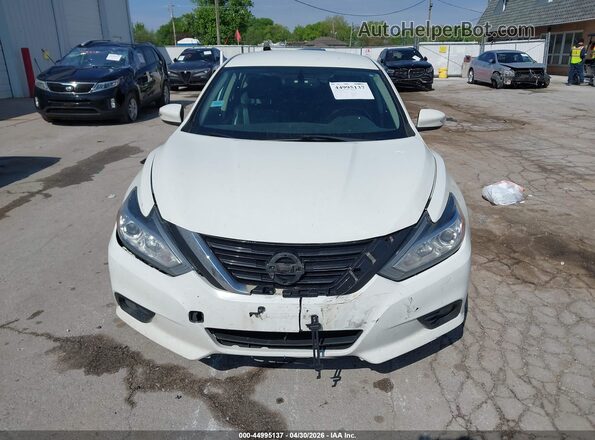 1N4AL3AP9JC171201 2018 NISSAN ALTIMA White Widok zestawu wskaźników