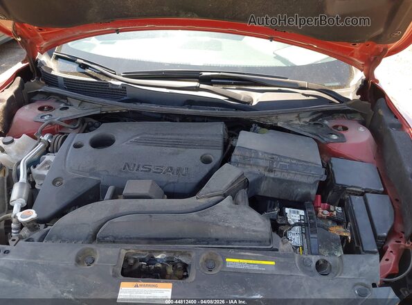 1N4AL3APXHC117464 2017 NISSAN ALTIMA Темно-бордовый Вид сзади