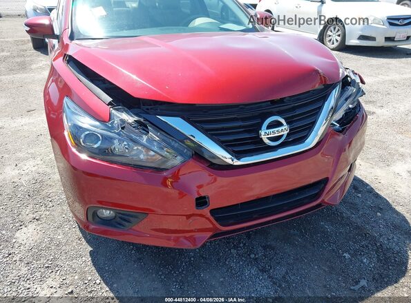 1N4AL3APXHC117464 2017 NISSAN ALTIMA Темно-бордовый Вид спереди