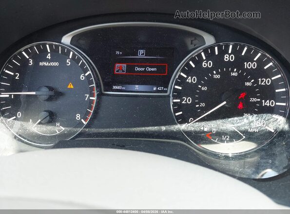 1N4AL3APXHC117464 2017 NISSAN ALTIMA Темно-бордовый Вид задних сидений
