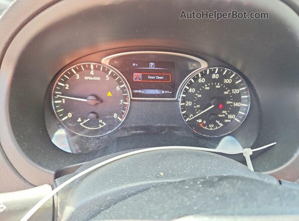 1N4AL3APXHC218469 2017 NISSAN ALTIMA Black Instrument cluster view