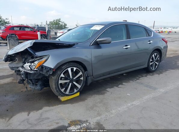 1N4AL3APXJC117261 2018 NISSAN ALTIMA Gray Передня ліва чверть