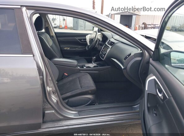 1N4AL3APXJC117261 2018 NISSAN ALTIMA Gray Вид салону спереду
