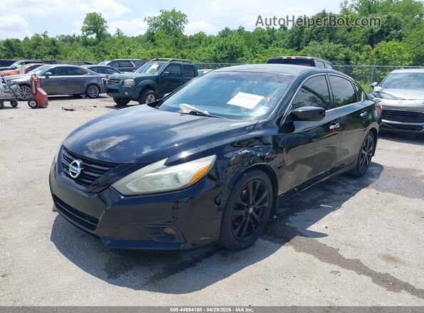 1N4AL3APXJC272800 2018 NISSAN ALTIMA Black Передня ліва чверть