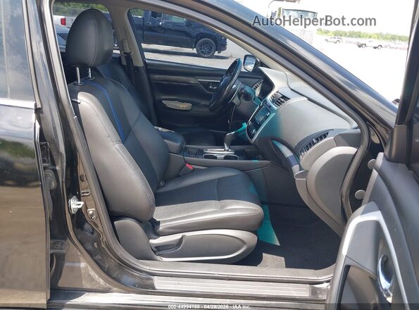 1N4AL3APXJC272800 2018 NISSAN ALTIMA Black Вид салону спереду