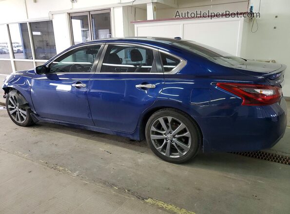 1N4AL3APXJC287703 2018 NISSAN ALTIMA Синий Задняя левая четверть