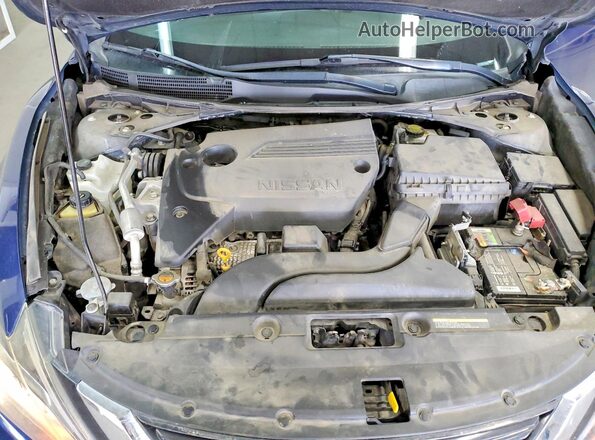 1N4AL3APXJC287703 2018 NISSAN ALTIMA Синий Вид задней части салона