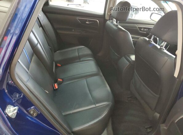 1N4AL3APXJC287703 2018 NISSAN ALTIMA Синий Вид задних сидений