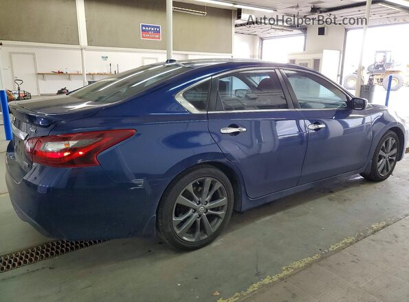1N4AL3APXJC287703 2018 NISSAN ALTIMA Синий Задняя правая четверть