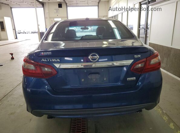 1N4AL3APXJC287703 2018 NISSAN ALTIMA Синий Вид сзади
