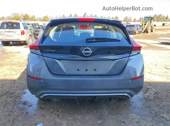 1N4AZ1BV4PC557548 2023 NISSAN LEAF Серый Вид сзади
