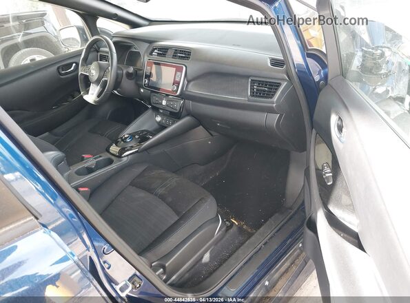 1N4AZ1CV2MC550186 2021 NISSAN LEAF Blue Widok wnętrza z przodu