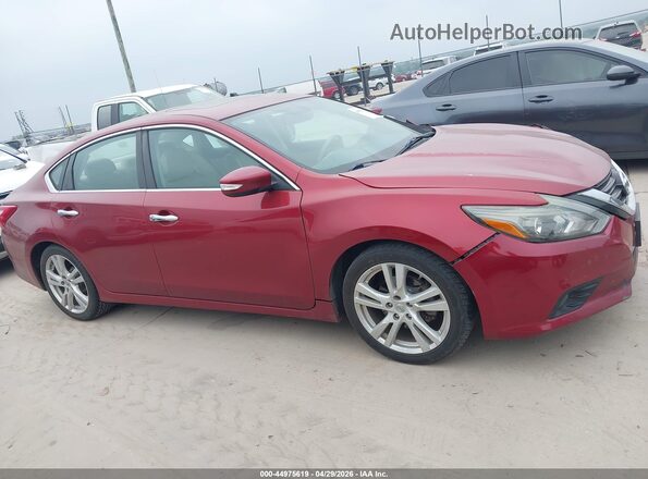 1N4BL3AP4GC131086 2016 NISSAN ALTIMA Red Вид задньої частини салону