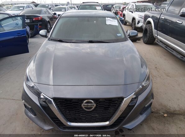 1N4BL4BV0KC119237 2019 NISSAN ALTIMA Gray ხელსაწყოთა პანელის ხედი