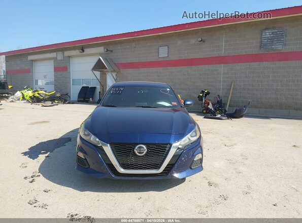 1N4BL4BV1KN309746 2019 NISSAN ALTIMA Blue Vista interior trasera