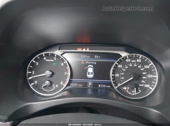 1N4BL4BV1LC278785 2020 NISSAN ALTIMA Black Widok tylnych siedzeń