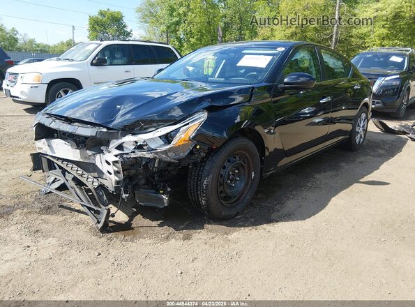 1N4BL4BV2LC258156 2020 NISSAN ALTIMA Black Առջևի ձախ երեք քառորդ տեսարան