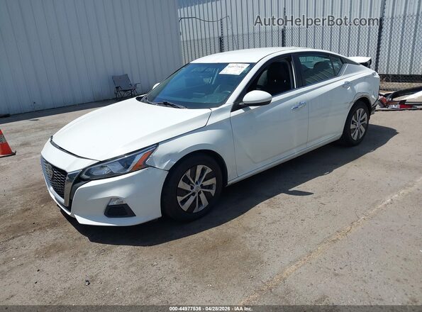 1N4BL4BV3LC247828 2020 NISSAN ALTIMA White წინა მარცხენა ხედი სამი მეოთხედიდან