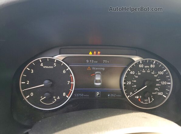 1N4BL4BVXLC266683 2020 NISSAN ALTIMA Black Սարքավորումների վահանակի տեսք