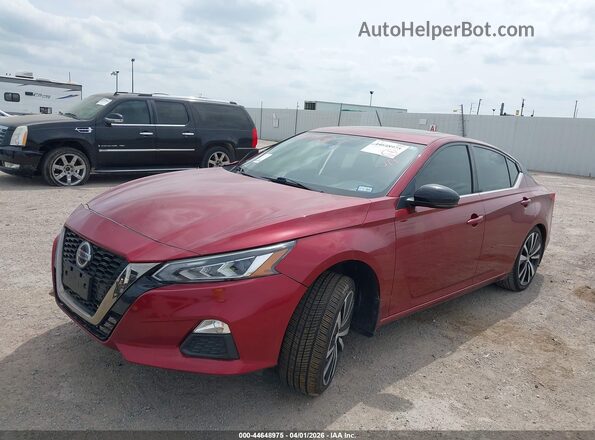 1N4BL4CV3KN319385 2019 NISSAN ALTIMA Burgundy Przód lewy