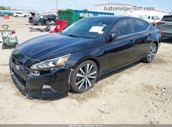 1N4BL4CV6LC229564 2020 NISSAN ALTIMA Black Առջևի ձախ երեք քառորդ տեսարան