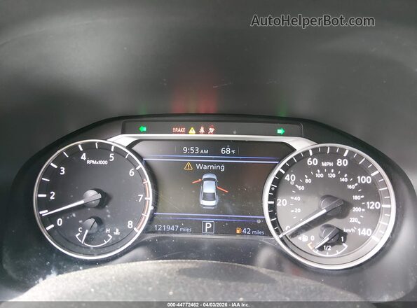 1N4BL4CV6LC229564 2020 NISSAN ALTIMA Black Հետևի նստատեղերի տեսք