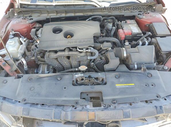 1N4BL4CV7LC115962 2020 NISSAN ALTIMA Orange Vista interior trasera