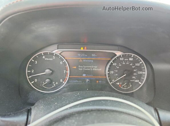 1N4BL4CVXLC284227 2020 NISSAN ALTIMA Gray Вид щитка приладів