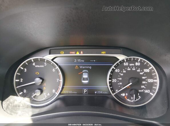 1N4BL4CW4LC230253 2020 NISSAN ALTIMA Blue უკანა სავარძლების ხედი