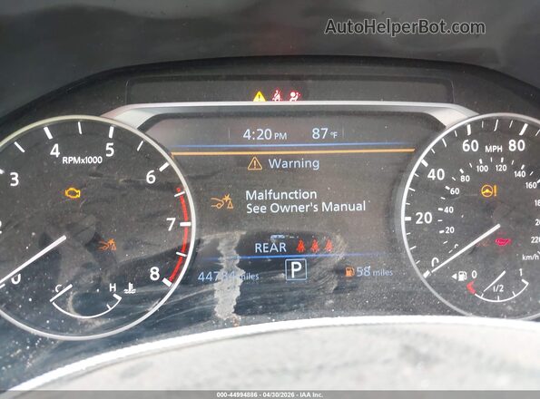 1N4BL4CWXRN319502 2024 NISSAN ALTIMA Light Blue Rear seats view
