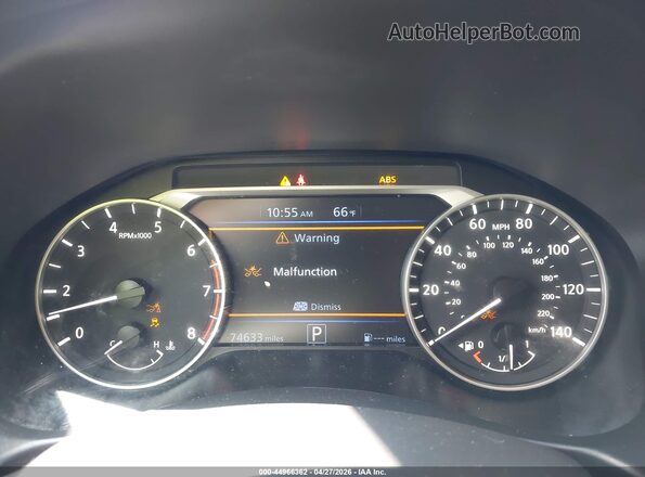 1N4BL4DV0NN320979 2022 NISSAN ALTIMA Gray Widok tylnych siedzeń