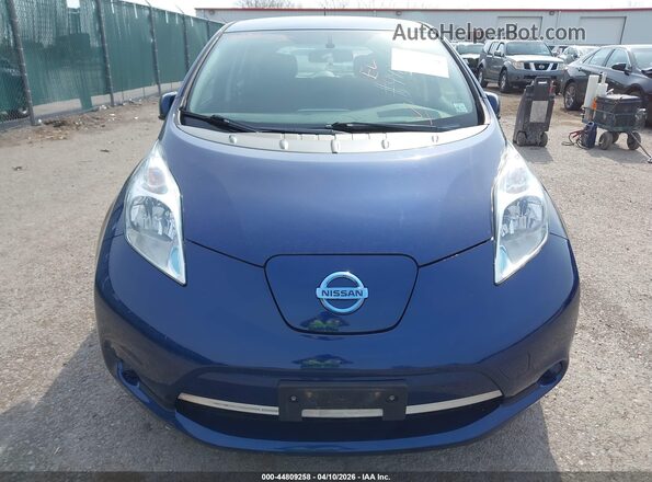 1N4BZ0CP5HC310927 2017 NISSAN LEAF Blue Вид спереду