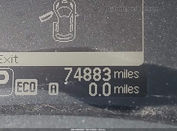 1N4BZ0CP5HC310927 2017 NISSAN LEAF Blue Вид щитка приладів