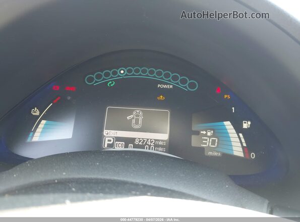 1N4BZ0CP7GC309633 2016 NISSAN LEAF White Vista de los asientos traseros