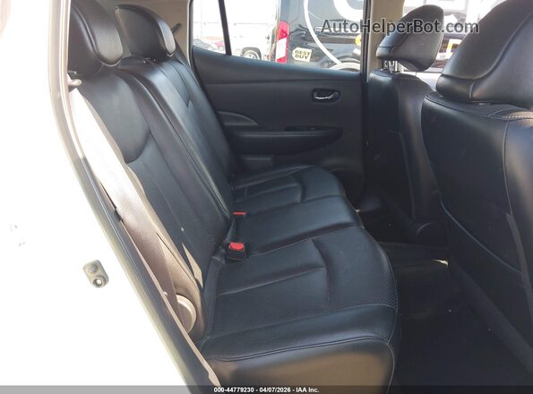 1N4BZ0CP7GC309633 2016 NISSAN LEAF White Vista de la etiqueta del VIN