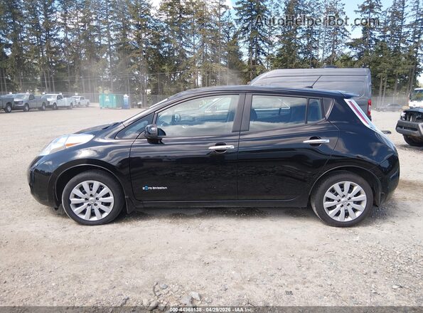 1N4BZ0CP7HC302845 2017 NISSAN LEAF Black Панорамний вид салону 360°