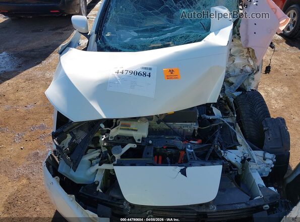 1N4BZ1CP4KC320359 2019 NISSAN LEAF White Widok z tyłu
