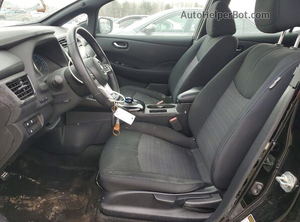 1N4BZ1CP8KC318078 2019 NISSAN LEAF Black Vista interior delantera