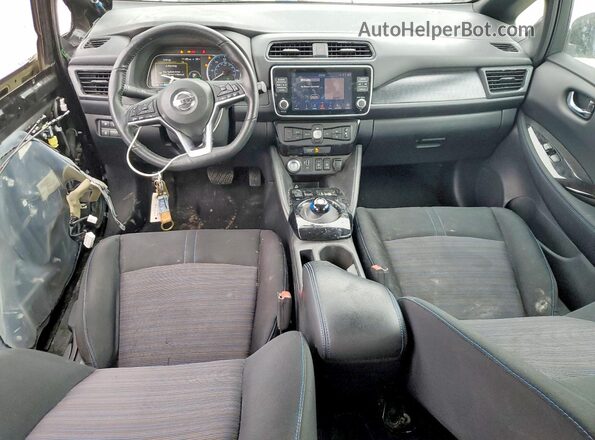 1N4BZ1CP8KC318078 2019 NISSAN LEAF Black Vista del salpicadero